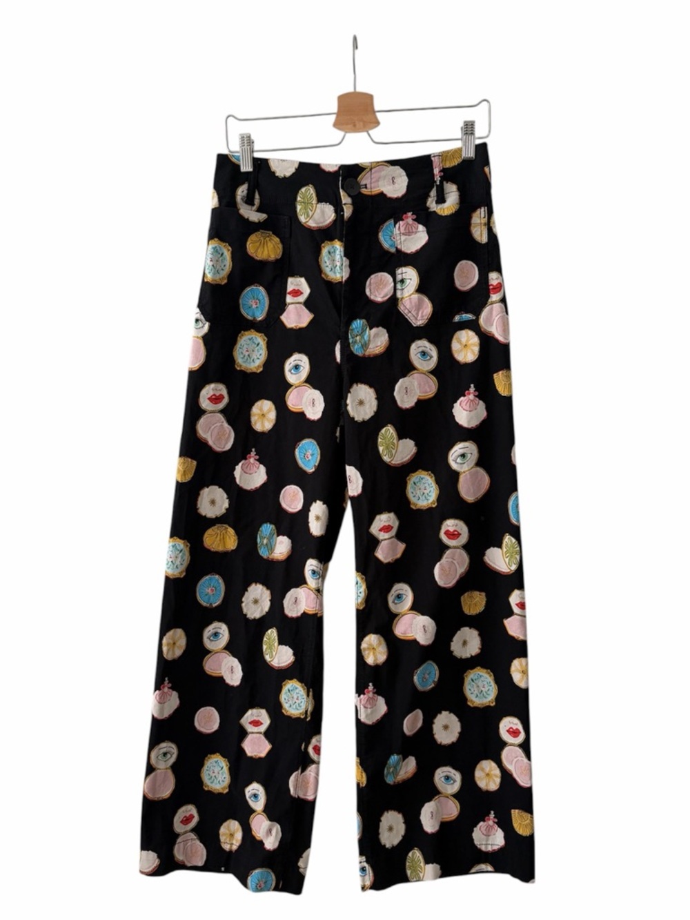 Maeve The Colette Crop Wide Leg Pants Size 29 - Picture 3 of 6